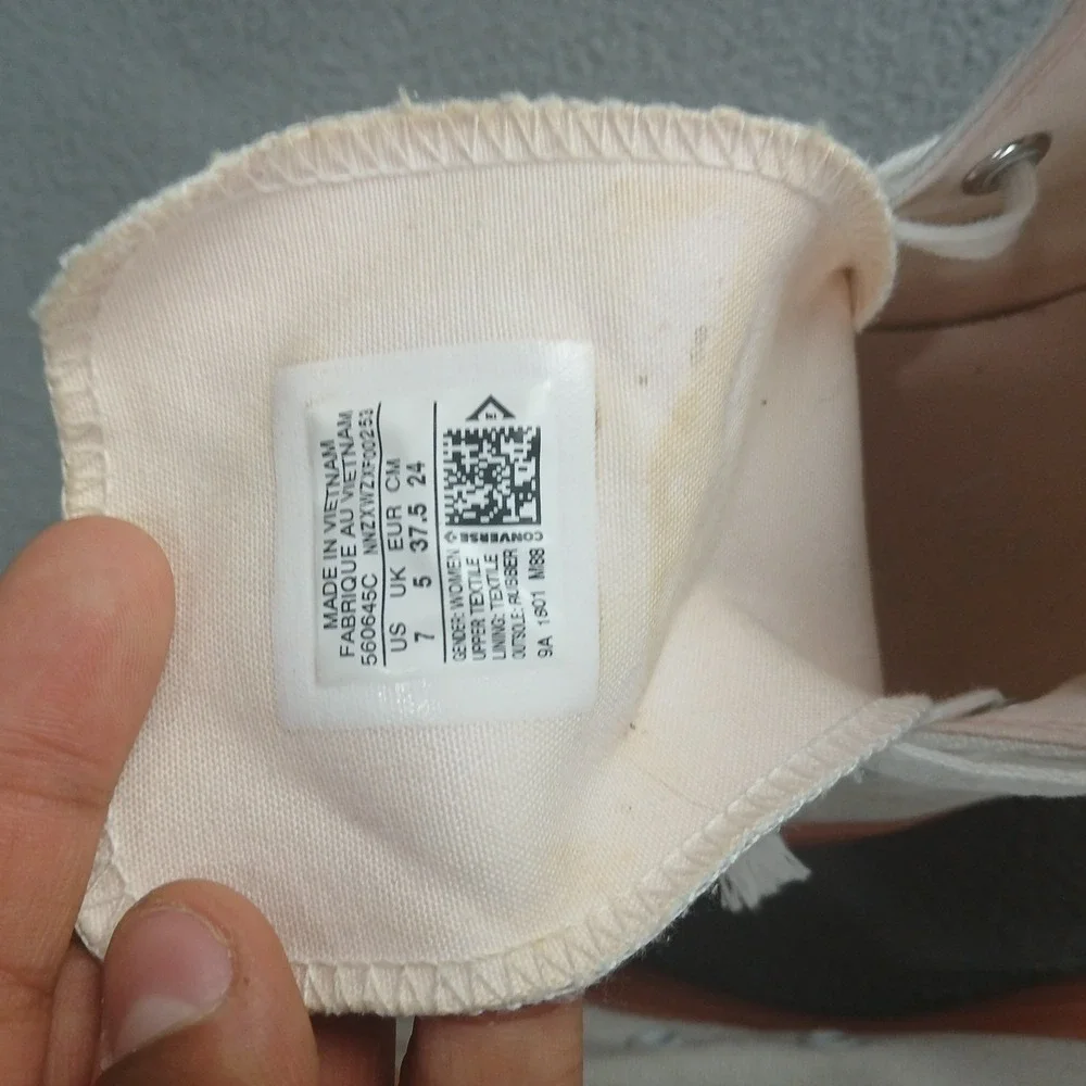 Converse Chuck Taylor All Star Hi 560645C Womens 7‎ Comfort Shoes White Sneakers